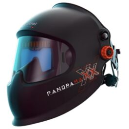 Optrel panoramaxx L – schwarz: Laserhelm passiv mit Farbfilter für Laserschutz, Schutzstufe 2 mit IsoFit® headgear